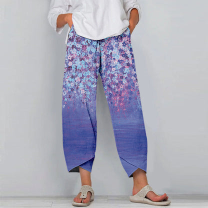Pantaloni casual florali inspirați de Pinterest de Cristina Gore
