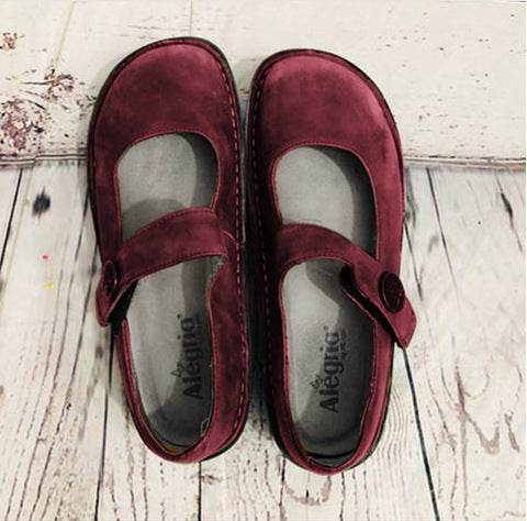 Pantofi cu platformă Cristina - toc englezesc tip muffin