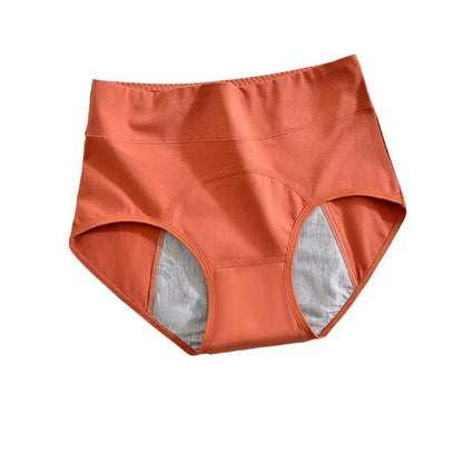 Chiloți Cristina din bumbac cu talie înaltă și impermeabili