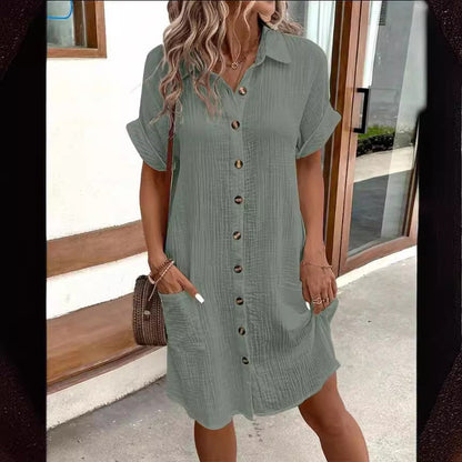 Rochie elegantă cu mânecă scurtă de Cristina Gore