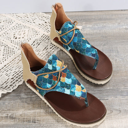 Sandale confortabile Cristina Gore mărime mare, colorate