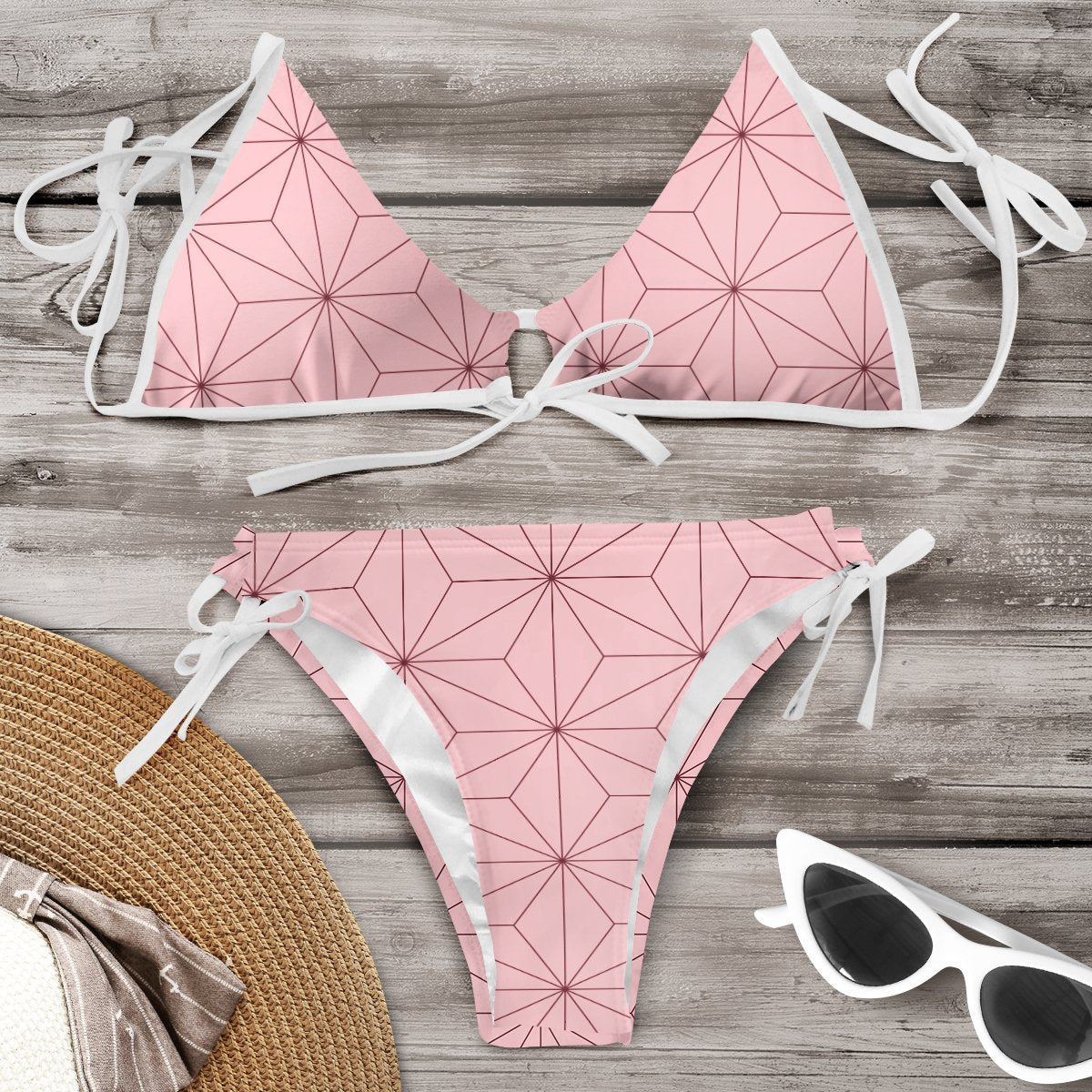 Set de bikini vibrant inspirat de Pinterest, realizat de Cristina Gore