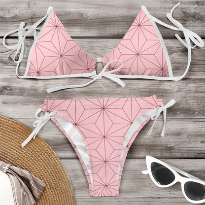Set de bikini vibrant inspirat de Pinterest, realizat de Cristina Gore