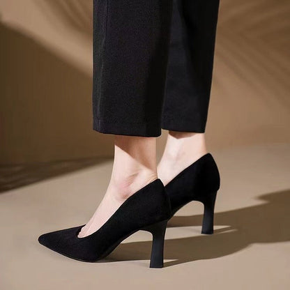 Tocuri stiletto negre elegante de Cristina Gore