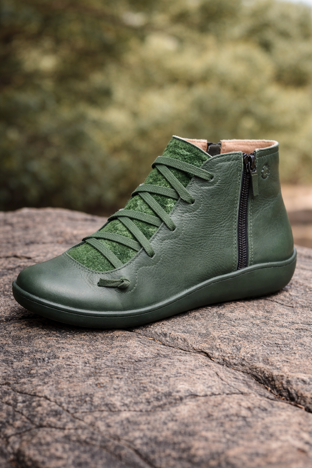 Cizme Cristina Casual până la genunchi - Fermoar lateral confortabil