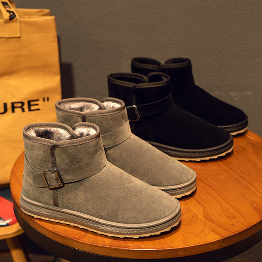 Ghete de zăpadă pentru bărbați Cristina - Căptușeală antiderapantă din blană