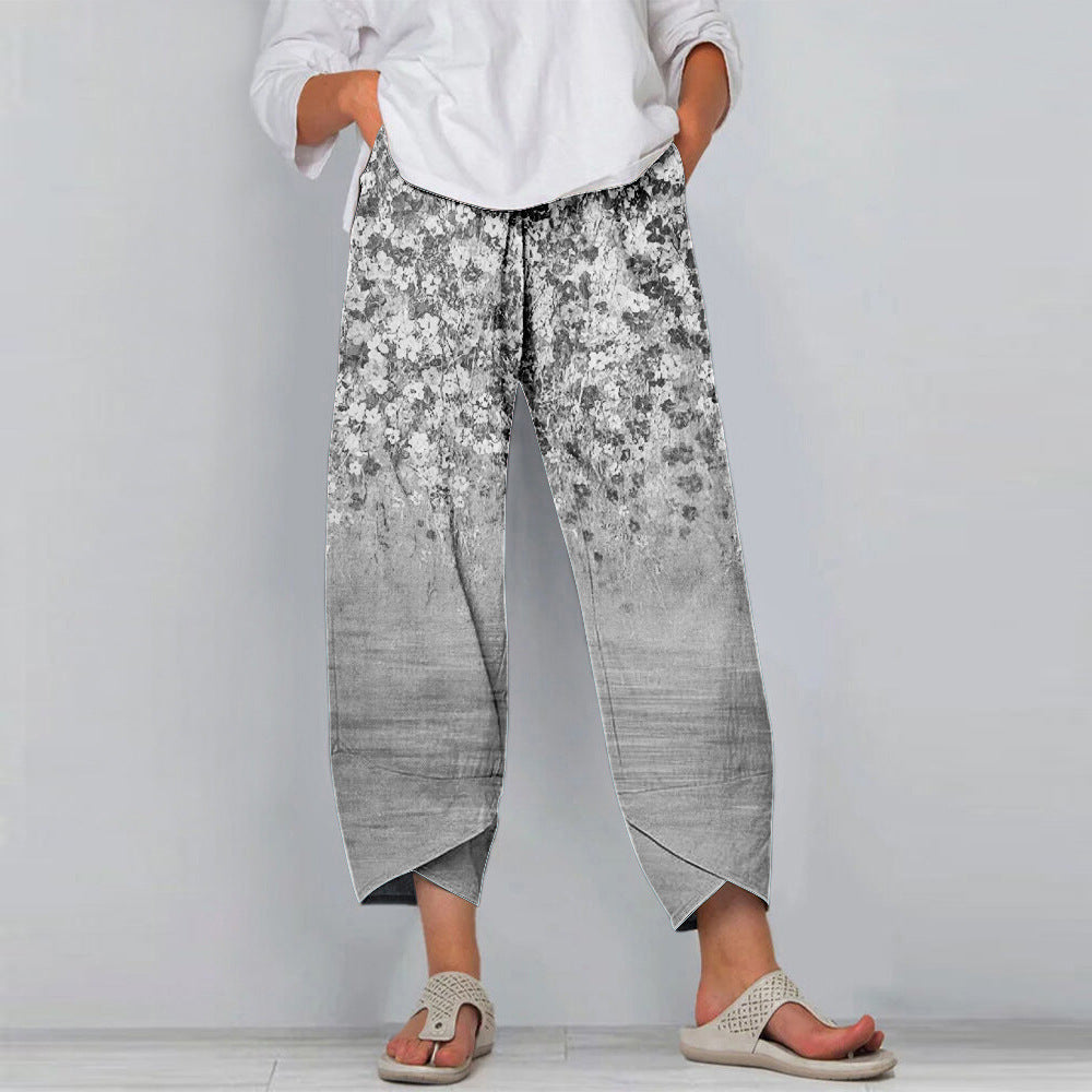 Pantaloni casual florali inspirați de Pinterest de Cristina Gore