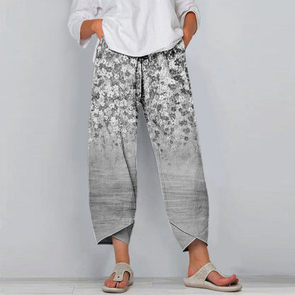 Pantaloni casual florali inspirați de Pinterest de Cristina Gore