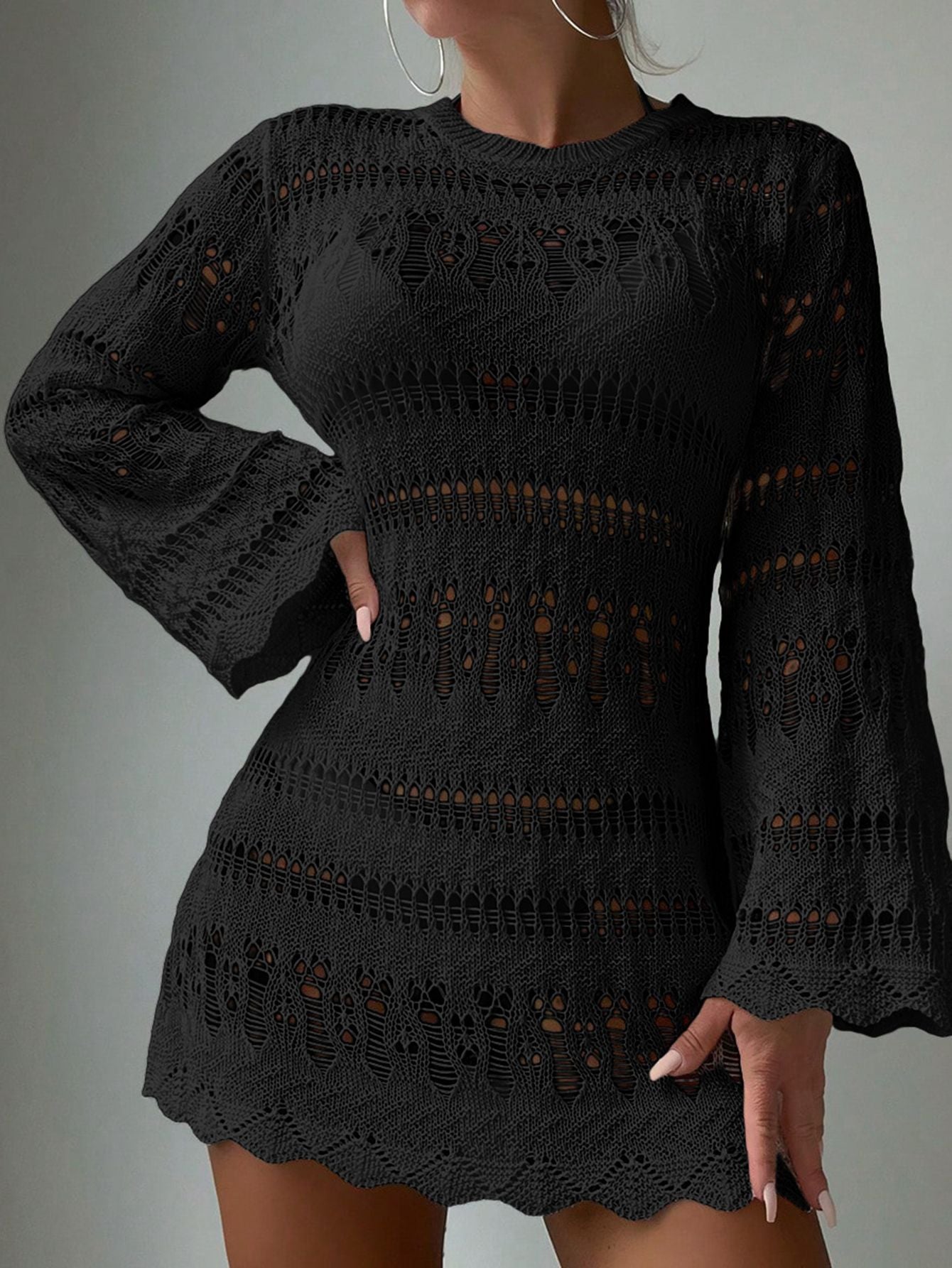 Costume de plajă elegante croșetate de la Cristina Gore