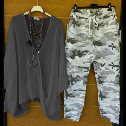 Set camuflaj Cristina - Stil modern și casual