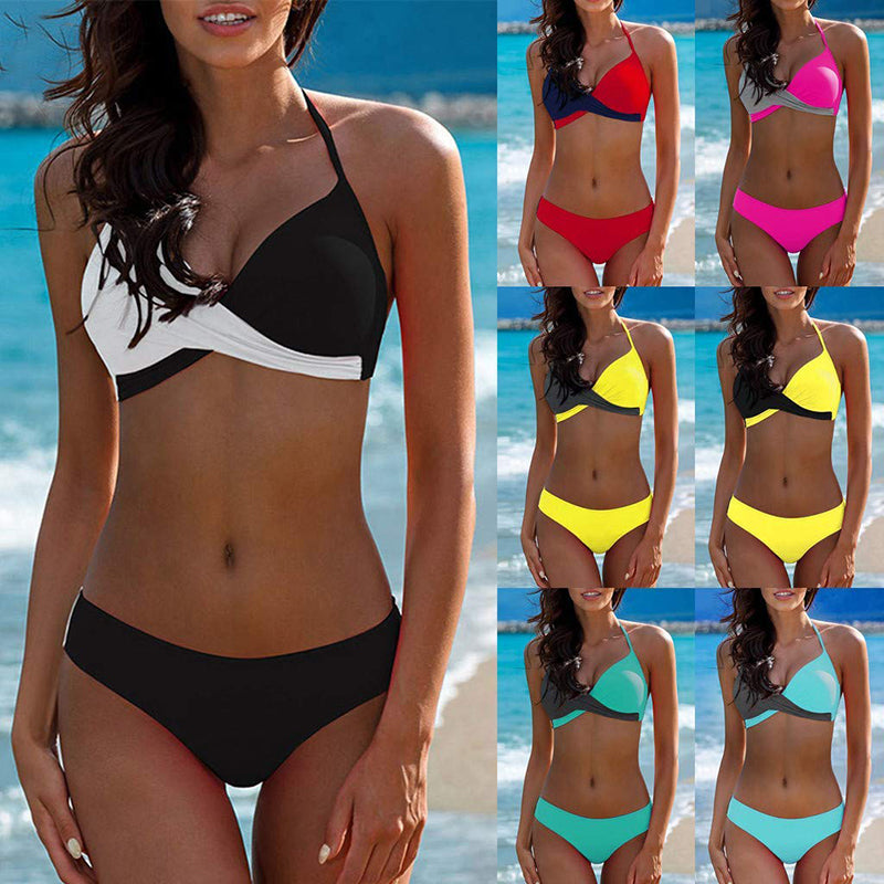 Chic Colorblock Cristina Gore Bikini Set