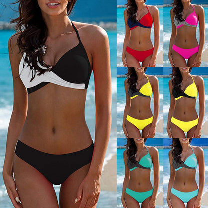 Chic Colorblock Cristina Gore Bikini Set