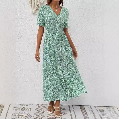 Rochie elegantă cu decolteu în V, de Cristina Gore