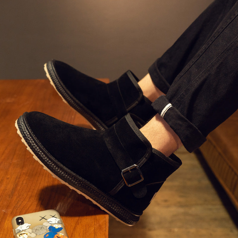 Ghete de zăpadă pentru bărbați Cristina - Căptușeală antiderapantă din blană