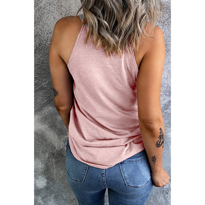 Maiou Cristina cu imprimeu color block - Croială lejeră