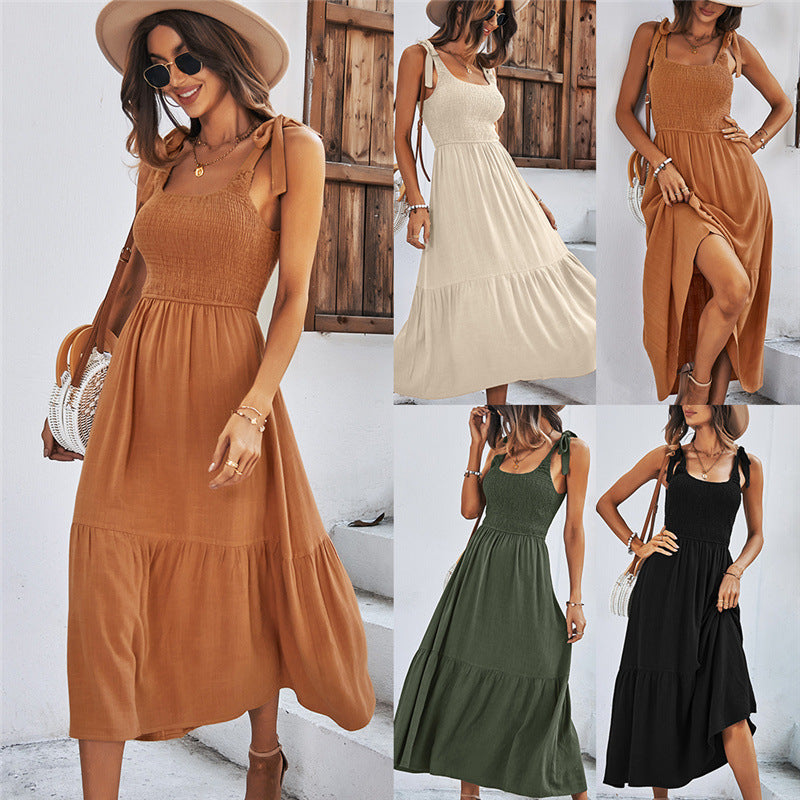 Chic Summer A-Line Dress by Cristina Gore