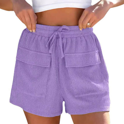 Pantaloni scurți de vară cu șnur Cristina Gore, inspirați de Pinterest