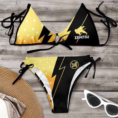 Set de bikini vibrant inspirat de Pinterest, realizat de Cristina Gore
