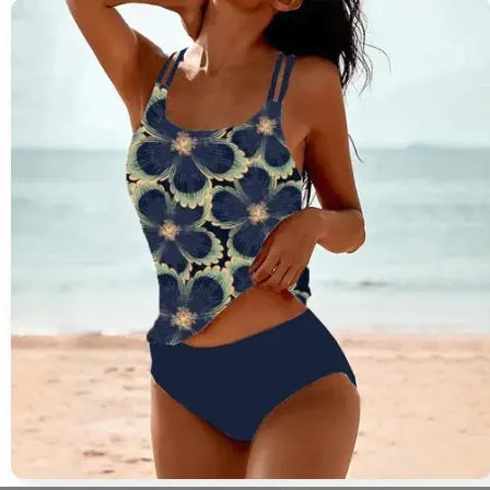 Costume de baie retro cu talie înaltă de Cristina Gore