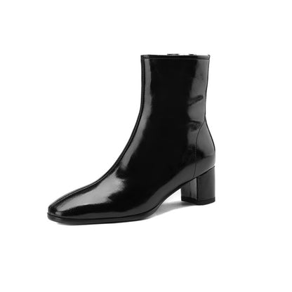 Ghete Cristina cu blană - Toc mediu gros