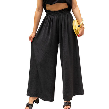 Pantaloni largi Cristina Gore inspirați de Pinterest