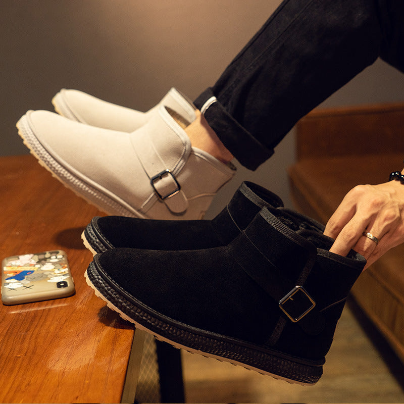 Ghete de zăpadă pentru bărbați Cristina - Căptușeală antiderapantă din blană