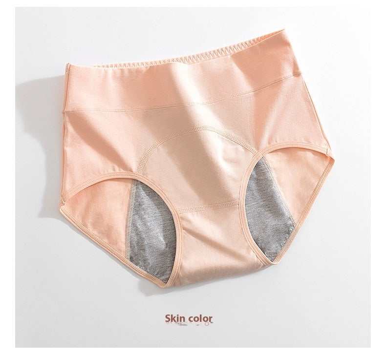 Chiloți Cristina din bumbac cu talie înaltă și impermeabili