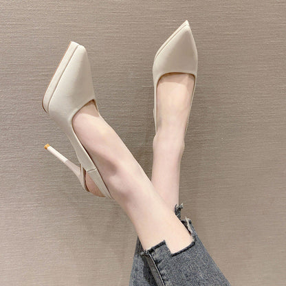 Sandale cu platformă Cristina și tocuri stiletto - Vârf ascuțit elegant