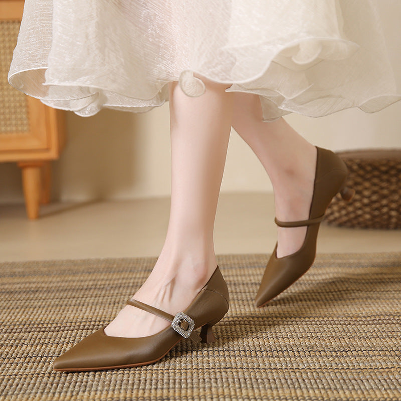 Elegant Rhinestone Heels by Cristina Gore