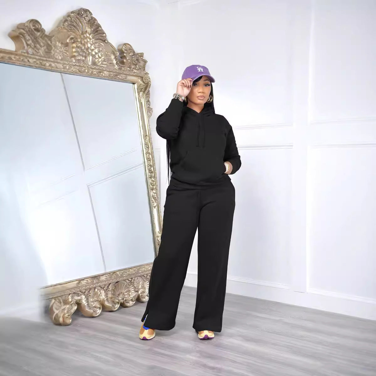 Set hanorac Cristina pentru femei, stil urban