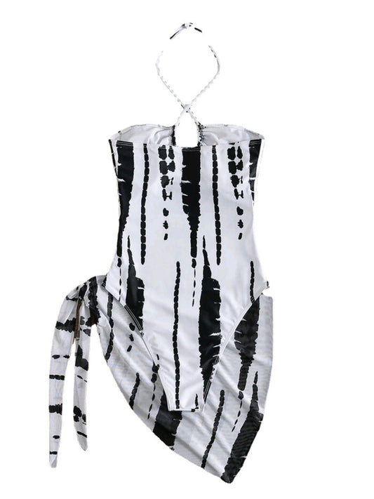 Set bikini elegant cu decupaj Cristina Gore