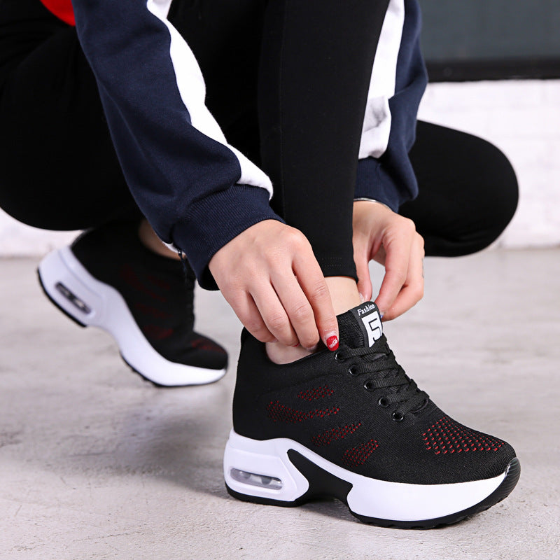 Teniși cu platformă din plasă respirabilă Cristina Gore