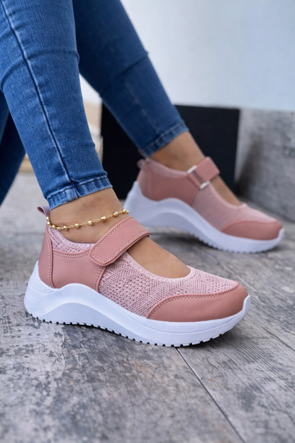 Teniși Cristina din plasă - Mocasini confortabili și respirabili