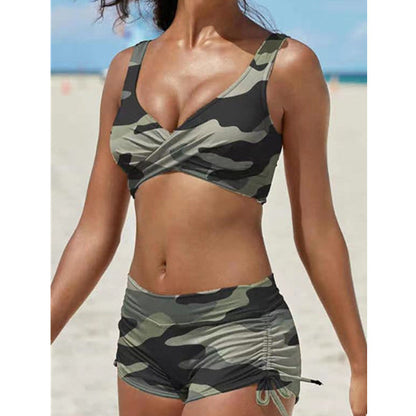 Set bikini elegant cu talie înaltă de Cristina Gore