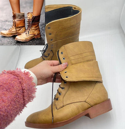 Ghete Cristina Martin - Bareta încrucișată, vârf rotund