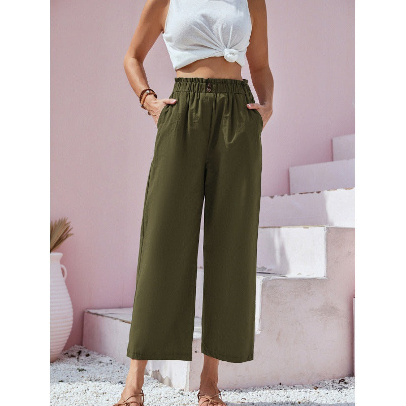 Pantaloni cu talie înaltă inspirați de Pinterest, de la Cristina Gore