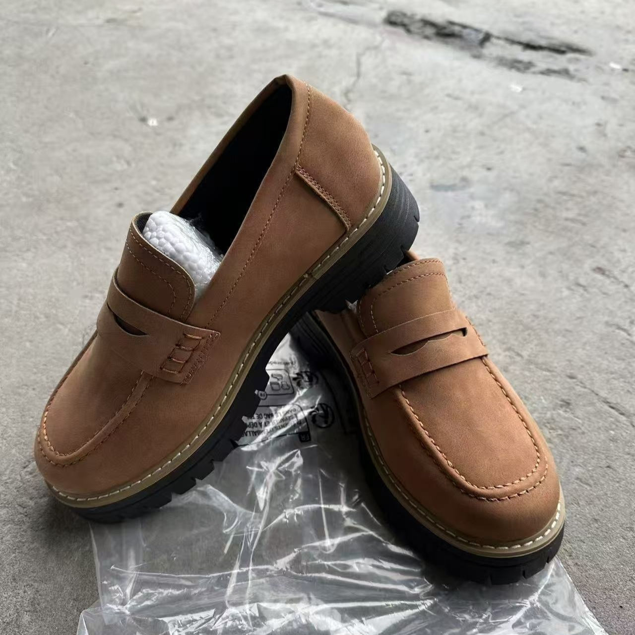 Mocasini mate Cristina - Pantofi confortabili în stil britanic