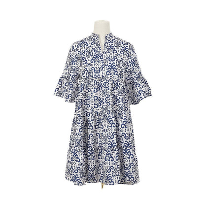 Rochie de vară cu decolteu în V, în stil boho, de Cristina Gore