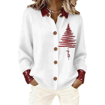 Bluză cu mânecă lungă în carouri, cu blocuri de culoare, Cristina Gore