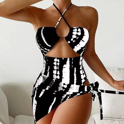 Set bikini elegant cu decupaj Cristina Gore